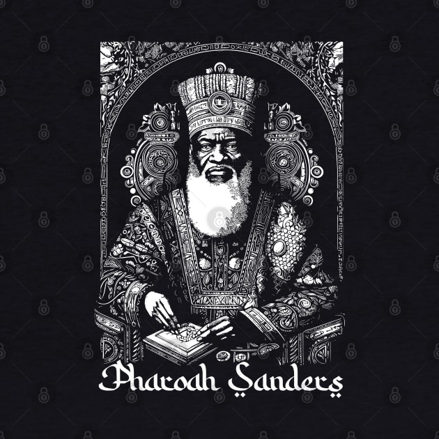 Pharoah Sanders  -- Original Retro Design by DankFutura